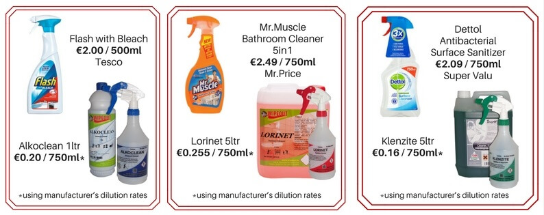 - Discounted household products